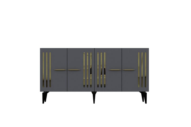 Junes Konsollbord 150 cm - Guld/Antracit - Möbler - Bord & matgrupp - Avlastningsbord & sidobord - Konsolbord & hallbord