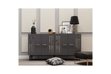 Junes Konsollbord 150 cm - Silver/Antracit - Möbler - Bord & matgrupp - Avlastningsbord & sidobord - Konsolbord & hallbord
