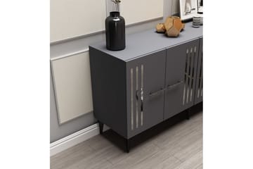 Junes Konsollbord 150 cm - Silver/Antracit - Möbler - Bord & matgrupp - Avlastningsbord & sidobord - Konsolbord & hallbord