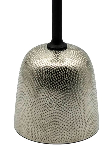 Junira Sidobord 29 cm - Nickelsilver och svart - Möbler - Bord & matgrupp - Avlastningsbord & sidobord - Piedestal & blompiedestal