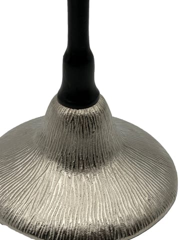Junova Sidobord 29 cm Industriell stil - Silver och svart - Möbler - Bord & matgrupp - Avlastningsbord & sidobord - Brickbord & småbord