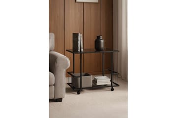 Kallin Sidobord 60x36 cm - Svart/Grå - Möbler - Bord & matgrupp - Avlastningsbord & sidobord - Lampbord & sidobord