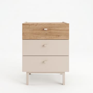 Kamulu Sängbord 47,9x63,5x36,8 cm - Sand och ek - Möbler - Bord & matgrupp - Avlastningsbord & sidobord - Sängbord & nattduksbord