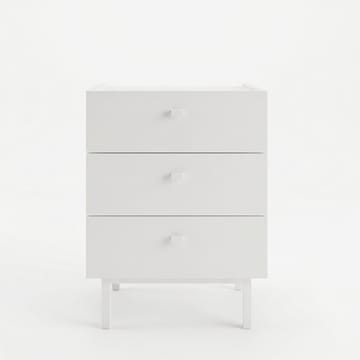 Kamulu Sängbord 47,9x63,5x36,8 cm - Vit - Möbler - Bord & matgrupp - Avlastningsbord & sidobord - Sängbord & nattduksbord
