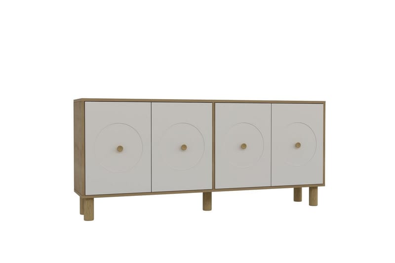 Katsuyoshi Konsollbord 180 cm - Natur/Vit - Möbler - Bord & matgrupp - Avlastningsbord & sidobord - Konsolbord & hallbord