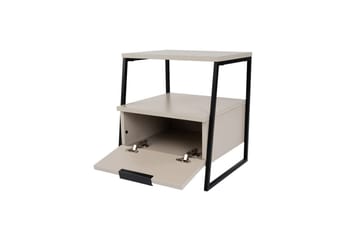 Kavilash Nattduksbord 45 cm - Sand - Möbler - Bord & matgrupp - Avlastningsbord & sidobord - Sängbord & nattduksbord