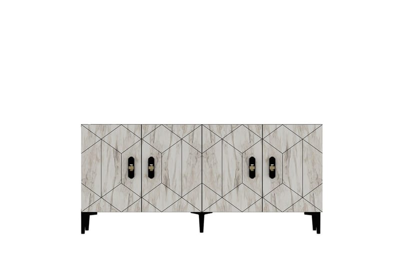 Kaysie Konsollbord 150 cm - Silver/Antracit - Möbler - Bord & matgrupp - Avlastningsbord & sidobord - Konsolbord & hallbord