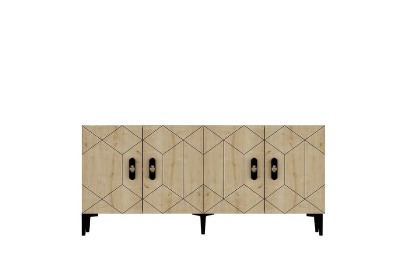 Kaysie Konsollbord 150 cm - Silver/Antracit - Möbler - Bord & matgrupp - Avlastningsbord & sidobord - Konsolbord & hallbord