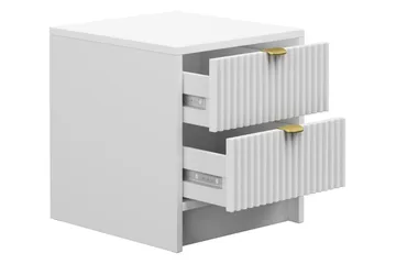 Kintore Sängbord 35 cm - Beige - Möbler - Bord & matgrupp - Avlastningsbord & sidobord - Sängbord & nattduksbord