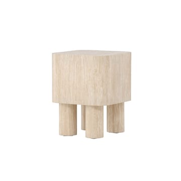 Klirou Sidobord 40 cm - Beige - Möbler - Bord & matgrupp - Avlastningsbord & sidobord - Lampbord & sidobord