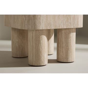 Klirou Sidobord 40 cm - Beige - Möbler - Bord & matgrupp - Avlastningsbord & sidobord - Lampbord & sidobord