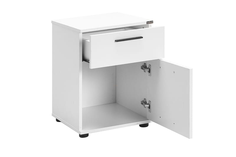 KMD Sängbord 40 cm - Vit - Möbler - Bord & matgrupp - Avlastningsbord & sidobord - Sängbord & nattduksbord