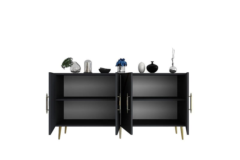 Konsol Bielany Antracit / Rany - Antracit / Rany - Möbler - Bord & matgrupp - Avlastningsbord & sidobord - Konsolbord & hallbord