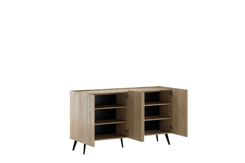 Konsol Bulskoll Ek - Mediumfärgat trä - Möbler - Bord & matgrupp - Avlastningsbord & sidobord - Konsolbord & hallbord