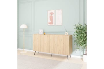 Konsol Bulskoll Ek - Mediumfärgat trä - Möbler - Bord & matgrupp - Avlastningsbord & sidobord - Konsolbord & hallbord