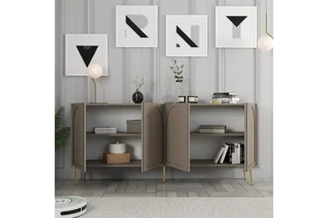 Konsol Hazim Atlas / Rany - Guld/Multifärgad - Möbler - Bord & matgrupp - Avlastningsbord & sidobord - Konsolbord & hallbord