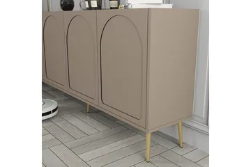 Konsol Hazim Atlas / Rany - Guld/Multifärgad - Möbler - Bord & matgrupp - Avlastningsbord & sidobord - Konsolbord & hallbord