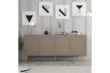 Konsol Hazim Atlas / Rany - Guld/Multifärgad - Möbler - Bord & matgrupp - Avlastningsbord & sidobord - Konsolbord & hallbord