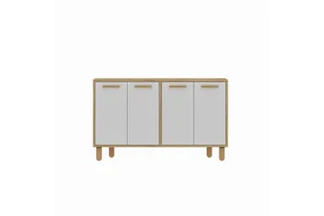 Konsol Hungirr Sudamalek / Vit - Sudamalek / Vit - Möbler - Bord & matgrupp - Avlastningsbord & sidobord - Konsolbord & hallbord