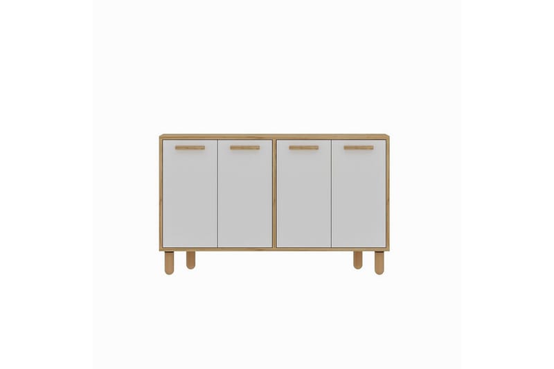 Konsol Hungirr Sudamalek / Vit - Sudamalek / Vit - Möbler - Bord & matgrupp - Avlastningsbord & sidobord - Konsolbord & hallbord