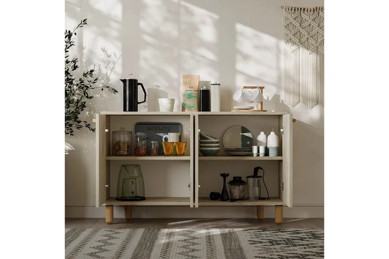 Konsol Hungirr Travertin - Travertin - Möbler - Bord & matgrupp - Avlastningsbord & sidobord - Konsolbord & hallbord