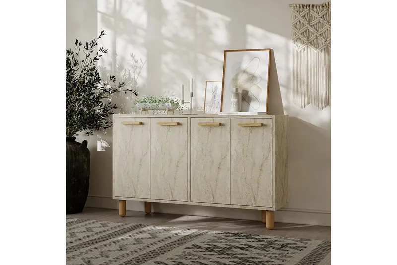 Konsol Hungirr Travertin - Travertin - Möbler - Bord & matgrupp - Avlastningsbord & sidobord - Konsolbord & hallbord