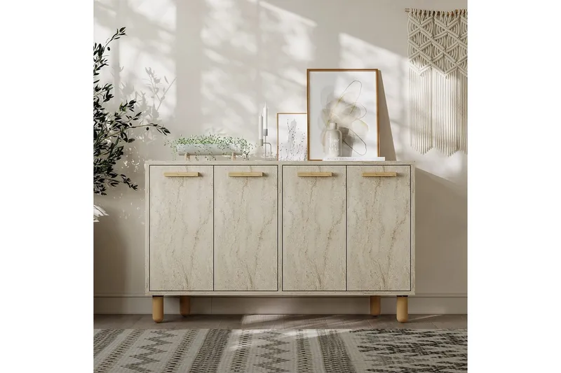 Konsol Hungirr Travertin - Travertin - Möbler - Bord & matgrupp - Avlastningsbord & sidobord - Konsolbord & hallbord