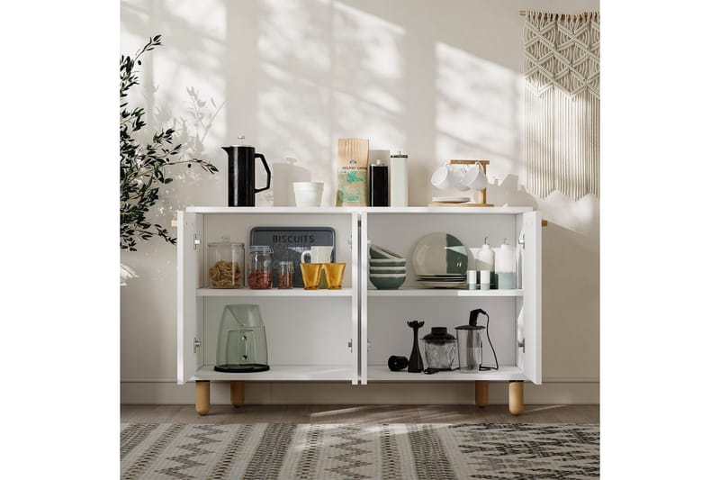 Konsol Hungirr Vit - Vit - Möbler - Bord & matgrupp - Avlastningsbord & sidobord - Konsolbord & hallbord