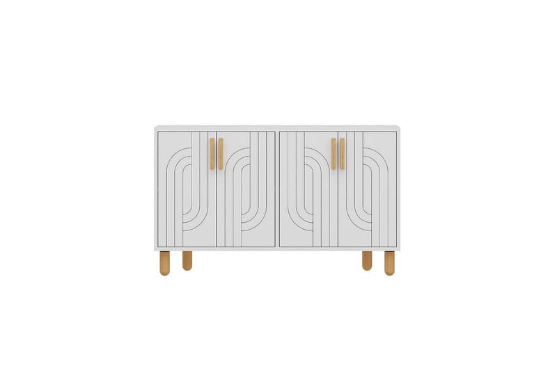 Konsol Januka Vit - Vit - Möbler - Bord & matgrupp - Avlastningsbord & sidobord - Konsolbord & hallbord