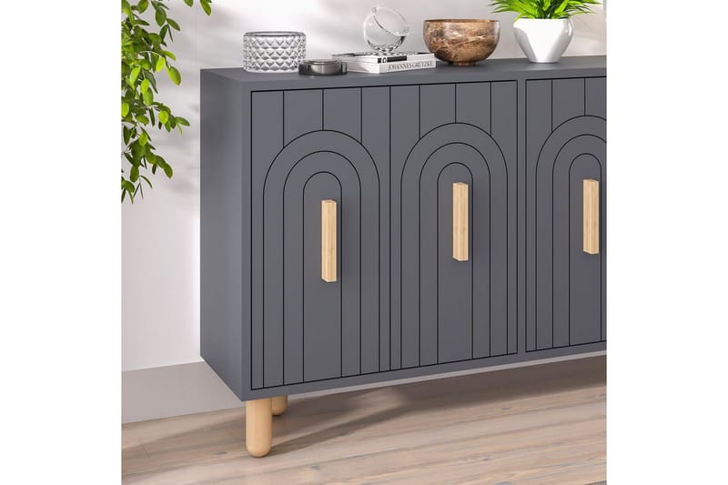 Konsol Kambuku Antracit - Antracit - Möbler - Bord & matgrupp - Avlastningsbord & sidobord - Konsolbord & hallbord