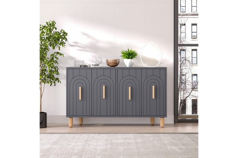 Konsol Kambuku Antracit - Antracit - Möbler - Bord & matgrupp - Avlastningsbord & sidobord - Konsolbord & hallbord