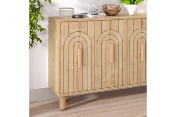 Konsol Kambuku Sudamal Ek - Sudamal Ek - Möbler - Bord & matgrupp - Avlastningsbord & sidobord - Konsolbord & hallbord