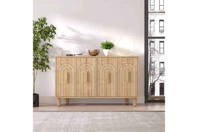 Konsol Kambuku Sudamal Ek - Sudamal Ek - Möbler - Bord & matgrupp - Avlastningsbord & sidobord - Konsolbord & hallbord