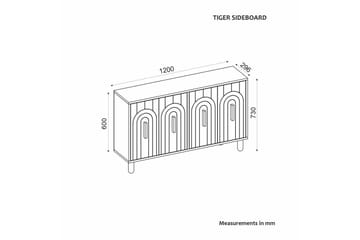 Konsol Kambuku Sudamal Ek - Sudamal Ek - Möbler - Bord & matgrupp - Avlastningsbord & sidobord - Konsolbord & hallbord