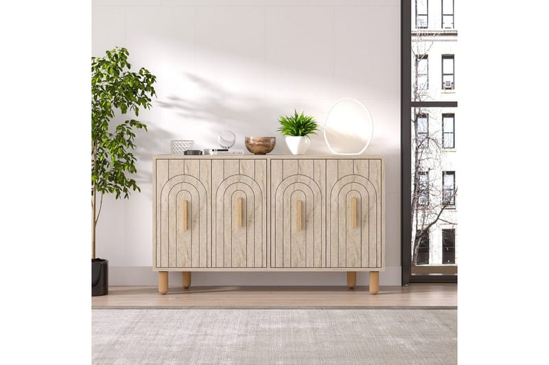 Konsol Kambuku Travertin - Travertin - Möbler - Bord & matgrupp - Avlastningsbord & sidobord - Konsolbord & hallbord