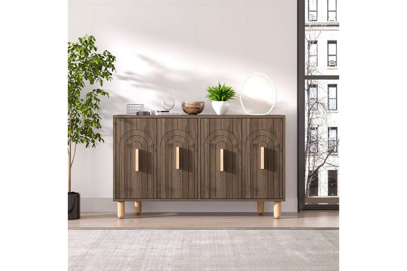 Konsol Kambuku Valnöt - Valnöt - Möbler - Bord & matgrupp - Avlastningsbord & sidobord - Konsolbord & hallbord