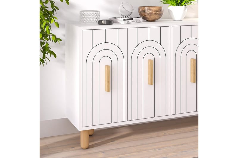 Konsol Kambuku Vit - Vit - Möbler - Bord & matgrupp - Avlastningsbord & sidobord - Konsolbord & hallbord