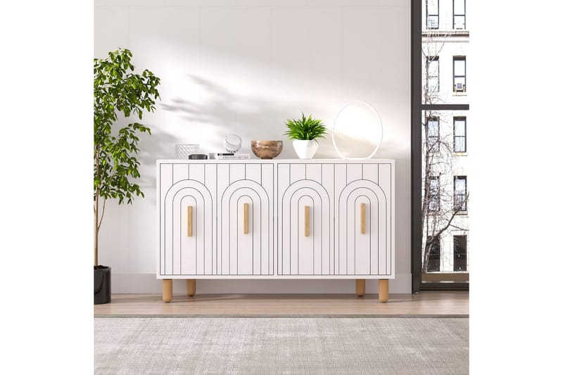 Konsol Kambuku Vit - Vit - Möbler - Bord & matgrupp - Avlastningsbord & sidobord - Konsolbord & hallbord