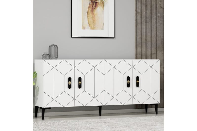 Konsol Kaysie Vit - Vit - Möbler - Bord & matgrupp - Avlastningsbord & sidobord - Konsolbord & hallbord