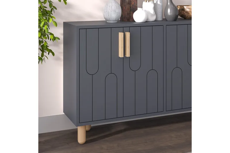 Konsol Masateru Antracit - Antracit - Möbler - Bord & matgrupp - Avlastningsbord & sidobord - Konsolbord & hallbord