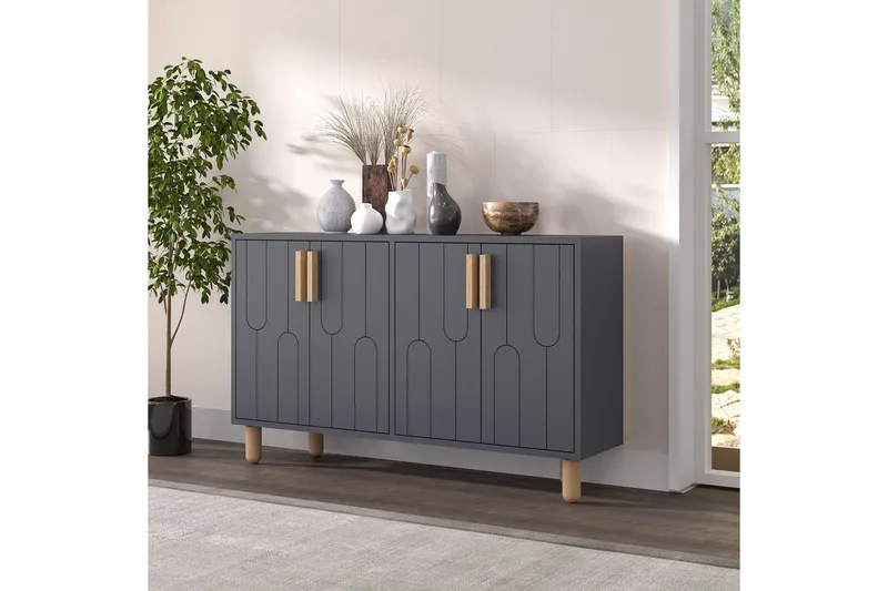 Konsol Masateru Antracit - Antracit - Möbler - Bord & matgrupp - Avlastningsbord & sidobord - Konsolbord & hallbord