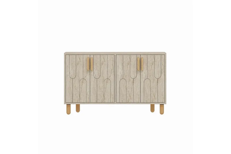 Konsol Masateru Travertin - Travertin - Möbler - Bord & matgrupp - Avlastningsbord & sidobord - Konsolbord & hallbord