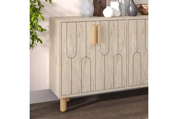 Konsol Masateru Travertin - Travertin - Möbler - Bord & matgrupp - Avlastningsbord & sidobord - Konsolbord & hallbord