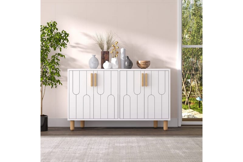 Konsol Masateru Vit - Vit - Möbler - Bord & matgrupp - Avlastningsbord & sidobord - Konsolbord & hallbord