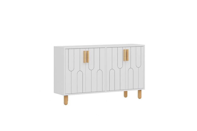 Konsol Masateru Vit - Vit - Möbler - Bord & matgrupp - Avlastningsbord & sidobord - Konsolbord & hallbord