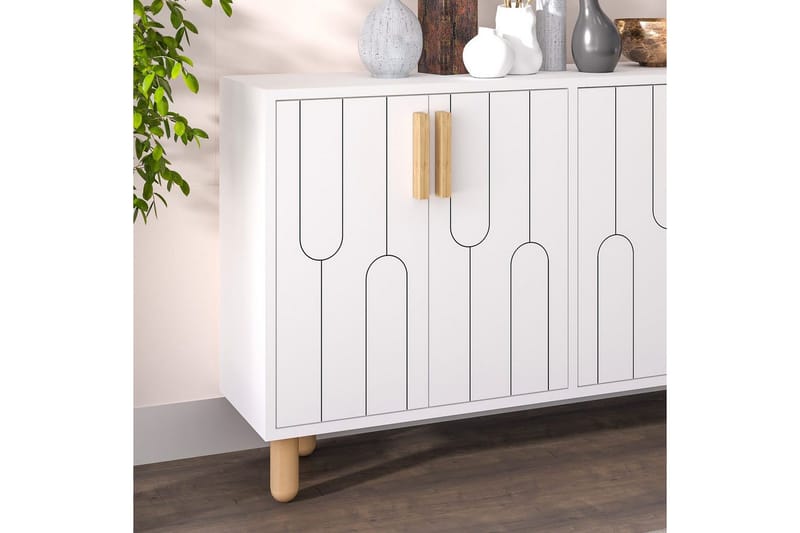 Konsol Masateru Vit - Vit - Möbler - Bord & matgrupp - Avlastningsbord & sidobord - Konsolbord & hallbord