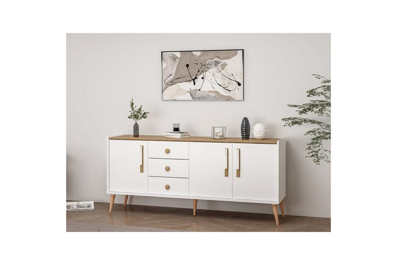 Konsol Ralor Vit - Vit - Möbler - Bord & matgrupp - Avlastningsbord & sidobord - Konsolbord & hallbord