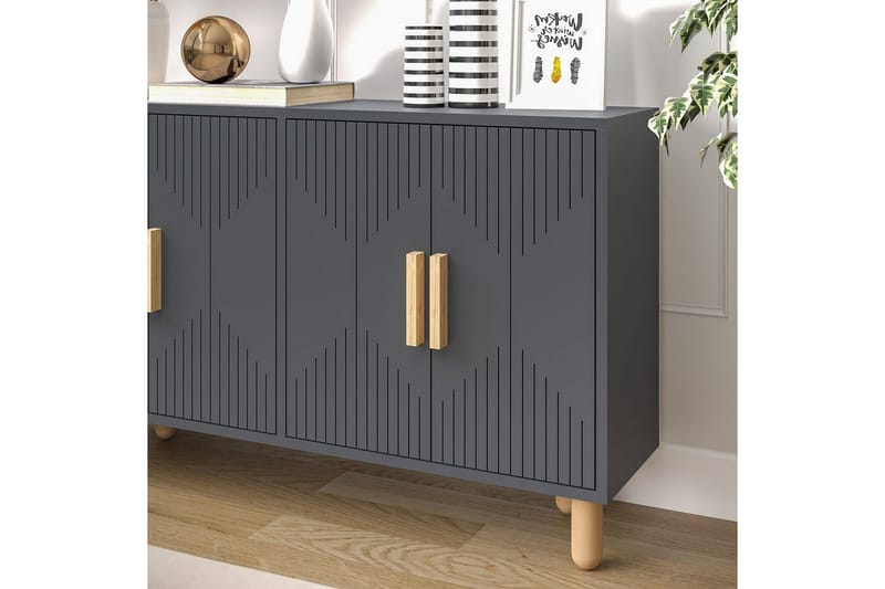 Konsol Roger Antracit - Antracit - Möbler - Bord & matgrupp - Avlastningsbord & sidobord - Konsolbord & hallbord