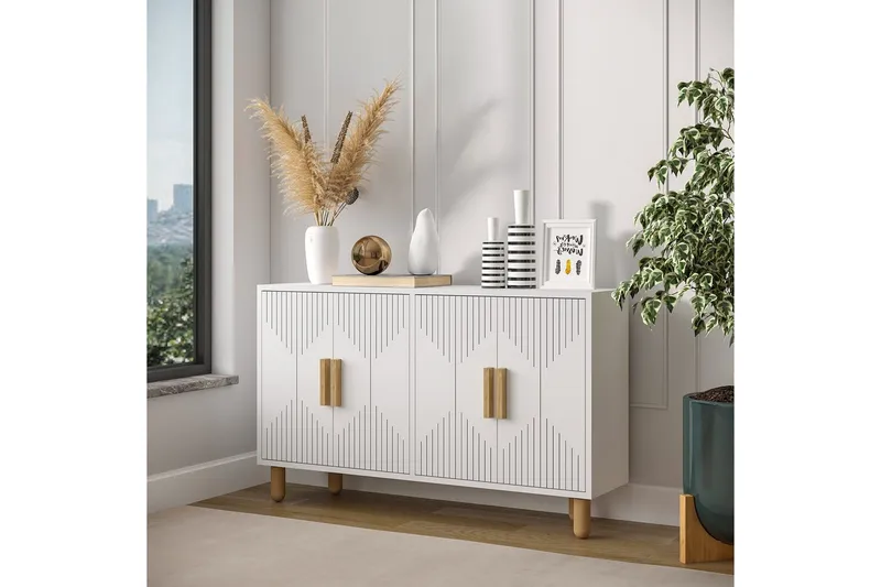 Konsol Roger Vit - Vit - Möbler - Bord & matgrupp - Avlastningsbord & sidobord - Konsolbord & hallbord