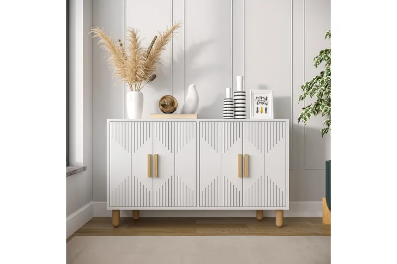 Konsol Roger Vit - Vit - Möbler - Bord & matgrupp - Avlastningsbord & sidobord - Konsolbord & hallbord